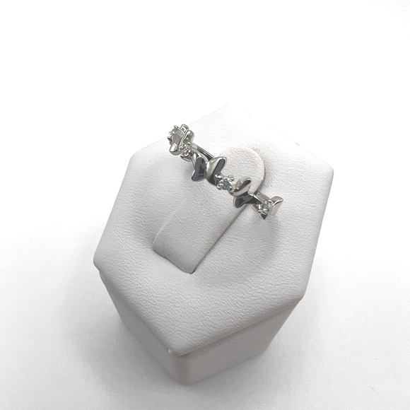 Sale $15 Firm! .925 Sterling Silver Butterfly Ring with Cz Accen… - Picture 10 of 17